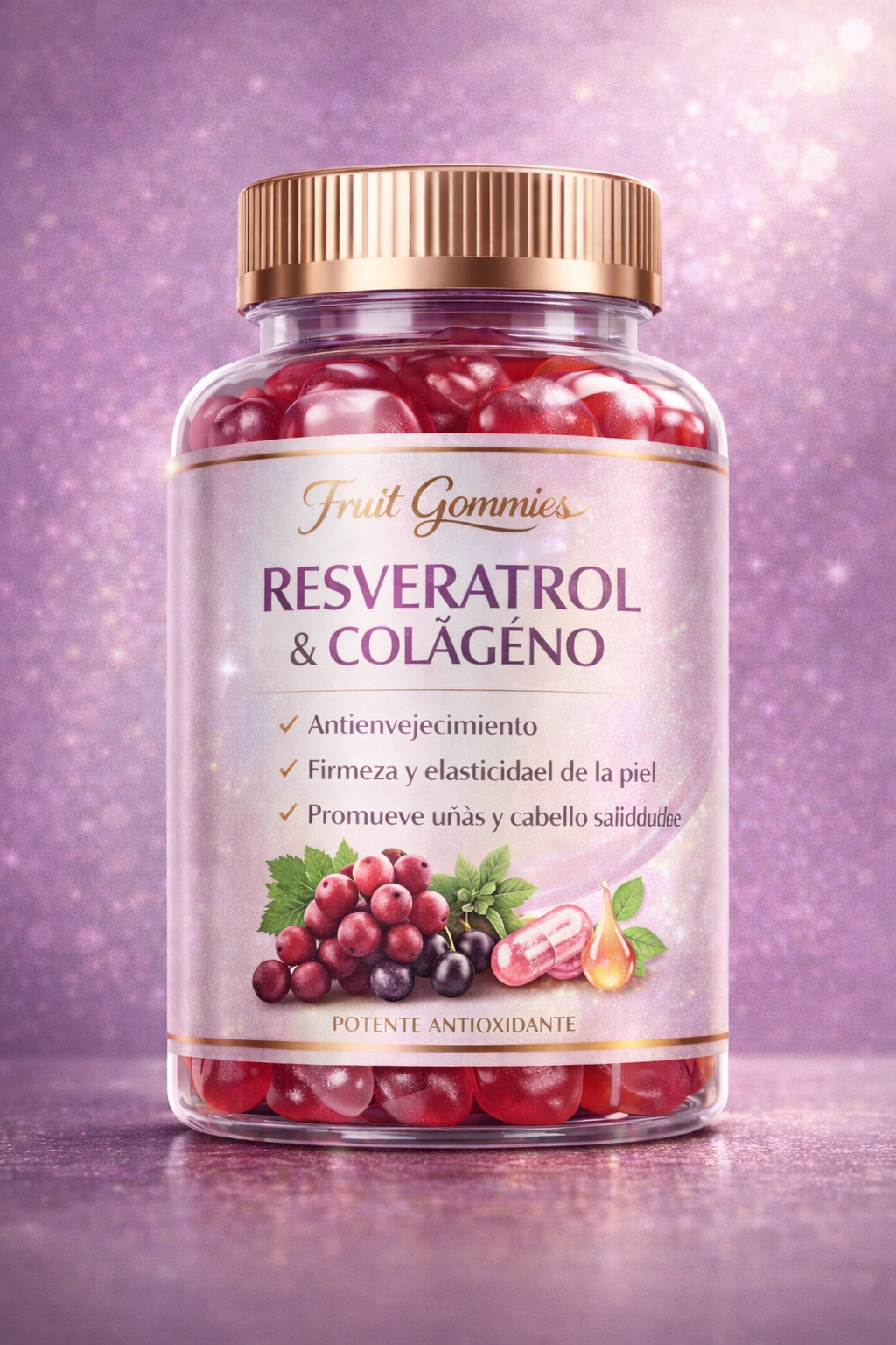 Gomitas Colageno Y Resveratrol + envio GRATIS y Obsequio⭐